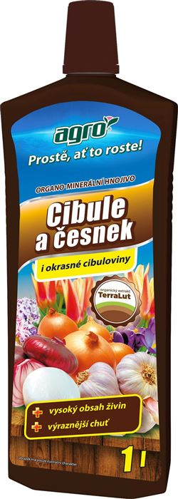 Kapalné hnojivo AGRO OM Cibule a Česnek 1 l